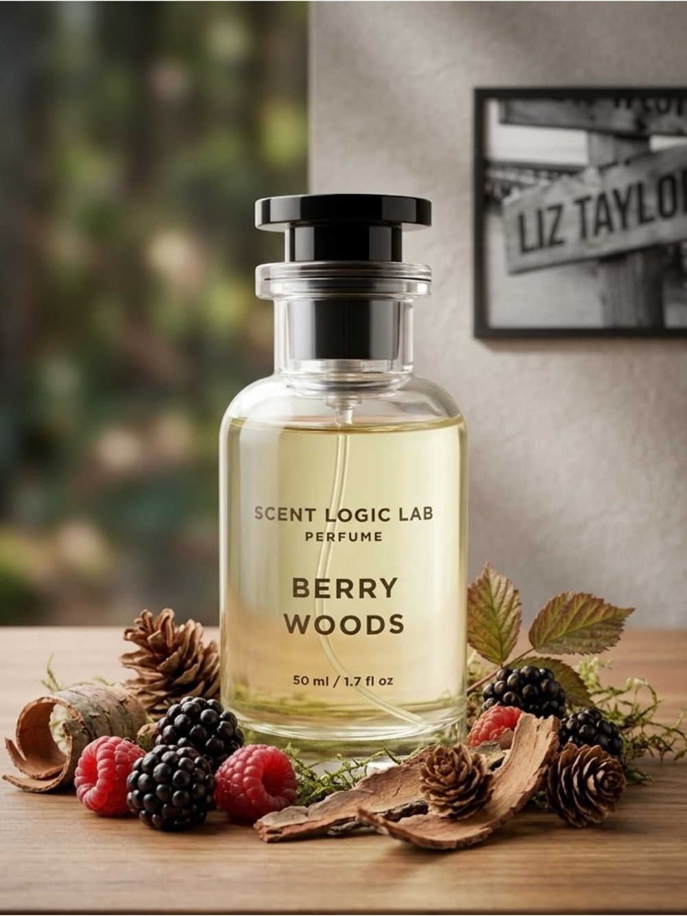 Scent Logic Lab Berry Woods Perfume - Clear